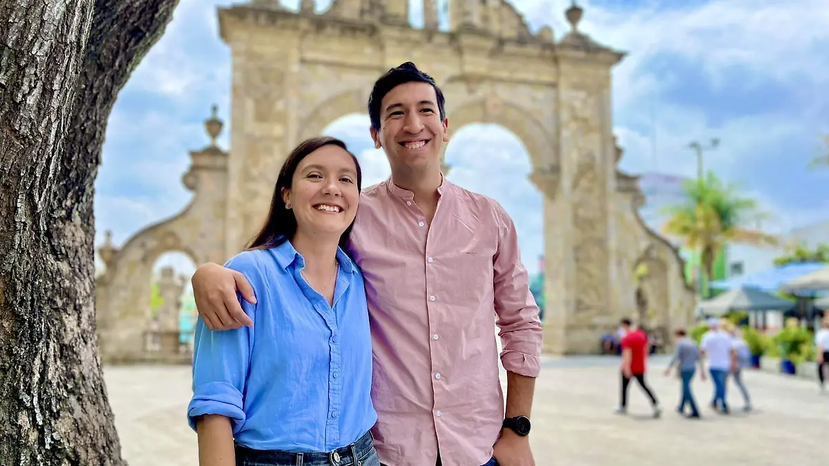 Susana de la Rosa y Pedro Kumamoto